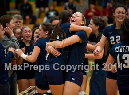 Thumbnail 1 in Rocky Hill vs. Barlow (CIAC Class M Final) photogallery.