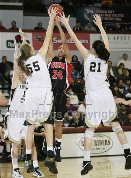 Thumbnail 2 in Gunn vs. Archbishop Mitty (CIF CCS D2 Final) photogallery.