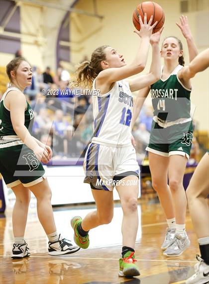 Thumbnail 2 in Bishop Brossart vs Scott (37th District Championship) photogallery.