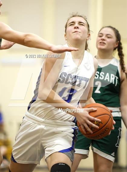 Thumbnail 3 in Bishop Brossart vs Scott (37th District Championship) photogallery.