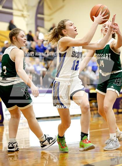 Thumbnail 1 in Bishop Brossart vs Scott (37th District Championship) photogallery.