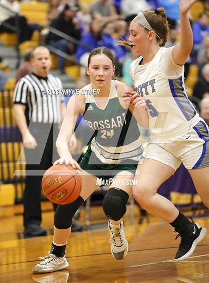 Thumbnail 3 in Bishop Brossart vs Scott (37th District Championship) photogallery.