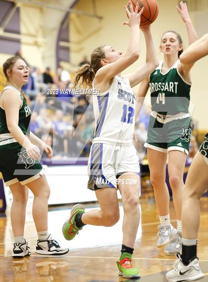 Thumbnail 3 in Bishop Brossart vs Scott (37th District Championship) photogallery.