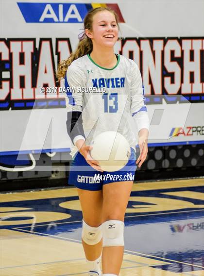 Thumbnail 1 in Xavier College Prep vs. Perry (AIA 6A Semifinal) photogallery.