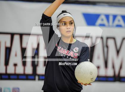 Thumbnail 1 in Xavier College Prep vs. Perry (AIA 6A Semifinal) photogallery.