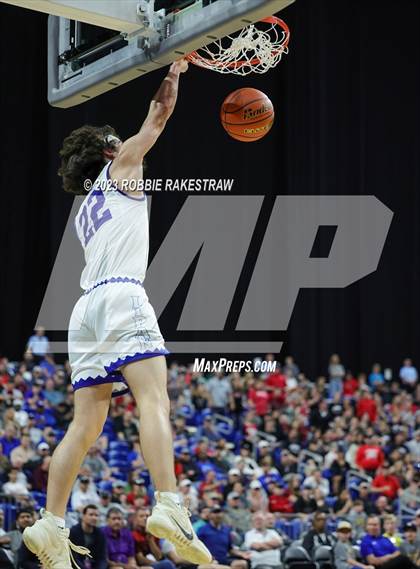 Thumbnail 1 in Lipan vs. New Home (UIL 2A Basketball State Semifinal) photogallery.