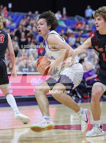 Thumbnail 1 in Lipan vs. New Home (UIL 2A Basketball State Semifinal) photogallery.