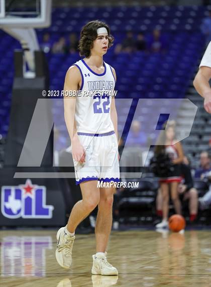 Thumbnail 1 in Lipan vs. New Home (UIL 2A Basketball State Semifinal) photogallery.