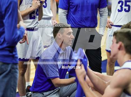 Thumbnail 2 in Lipan vs. New Home (UIL 2A Basketball State Semifinal) photogallery.