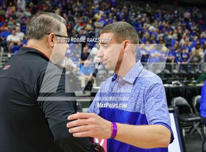 Thumbnail 2 in Lipan vs. New Home (UIL 2A Basketball State Semifinal) photogallery.