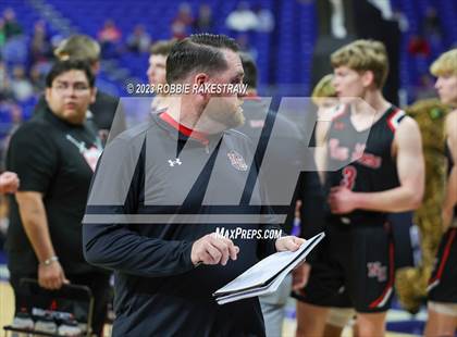 Thumbnail 3 in Lipan vs. New Home (UIL 2A Basketball State Semifinal) photogallery.