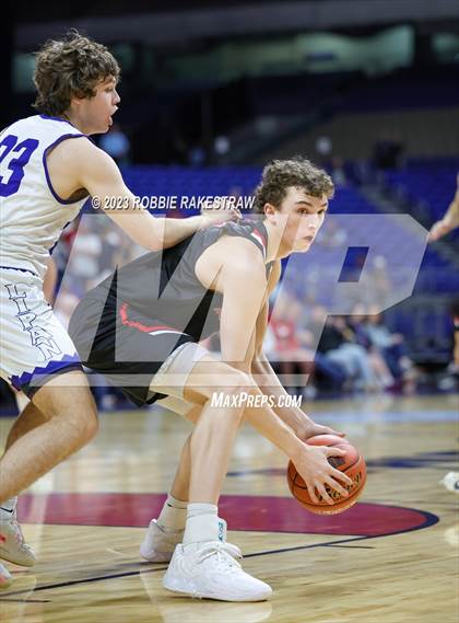 Thumbnail 1 in Lipan vs. New Home (UIL 2A Basketball State Semifinal) photogallery.