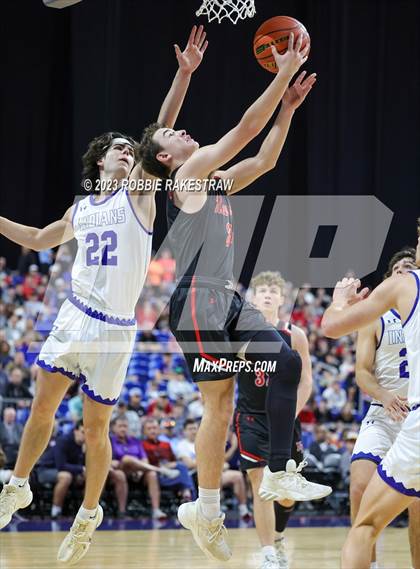 Thumbnail 1 in Lipan vs. New Home (UIL 2A Basketball State Semifinal) photogallery.