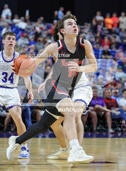 Thumbnail 2 in Lipan vs. New Home (UIL 2A Basketball State Semifinal) photogallery.