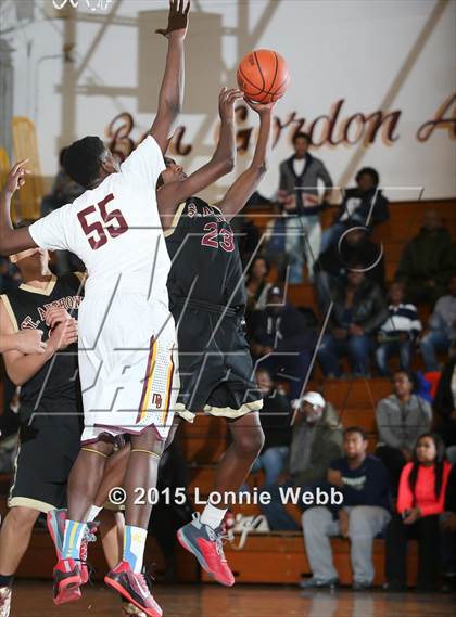 Thumbnail 3 in St. Anthony vs Mt. Vernon (Mt. Vernon Tournament) photogallery.