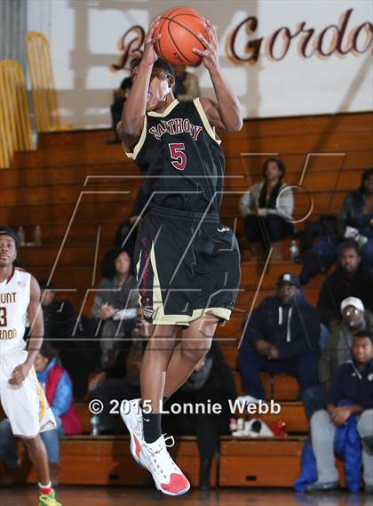 Thumbnail 3 in St. Anthony vs Mt. Vernon (Mt. Vernon Tournament) photogallery.