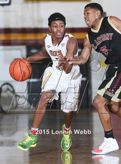Thumbnail 2 in St. Anthony vs Mt. Vernon (Mt. Vernon Tournament) photogallery.