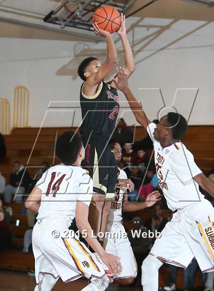 Thumbnail 3 in St. Anthony vs Mt. Vernon (Mt. Vernon Tournament) photogallery.