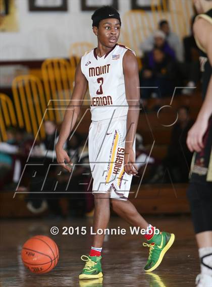 Thumbnail 3 in St. Anthony vs Mt. Vernon (Mt. Vernon Tournament) photogallery.