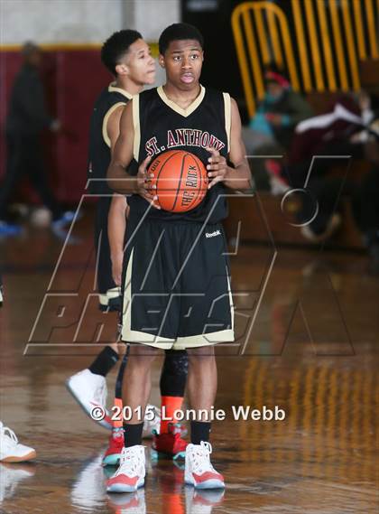 Thumbnail 1 in St. Anthony vs Mt. Vernon (Mt. Vernon Tournament) photogallery.