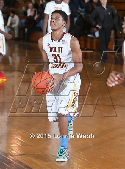 Thumbnail 1 in St. Anthony vs Mt. Vernon (Mt. Vernon Tournament) photogallery.