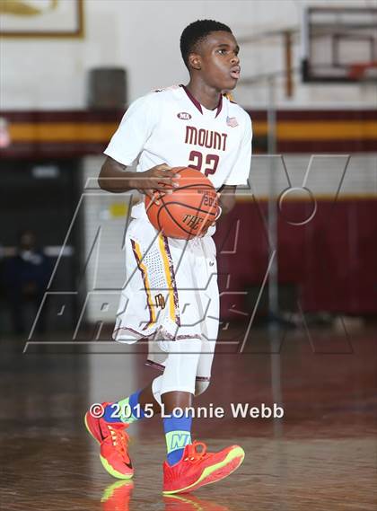 Thumbnail 3 in St. Anthony vs Mt. Vernon (Mt. Vernon Tournament) photogallery.