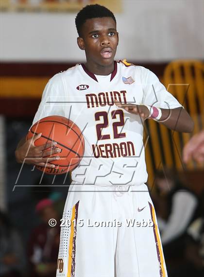 Thumbnail 3 in St. Anthony vs Mt. Vernon (Mt. Vernon Tournament) photogallery.
