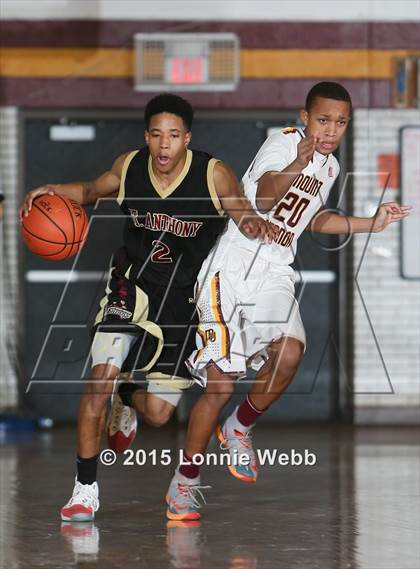 Thumbnail 2 in St. Anthony vs Mt. Vernon (Mt. Vernon Tournament) photogallery.