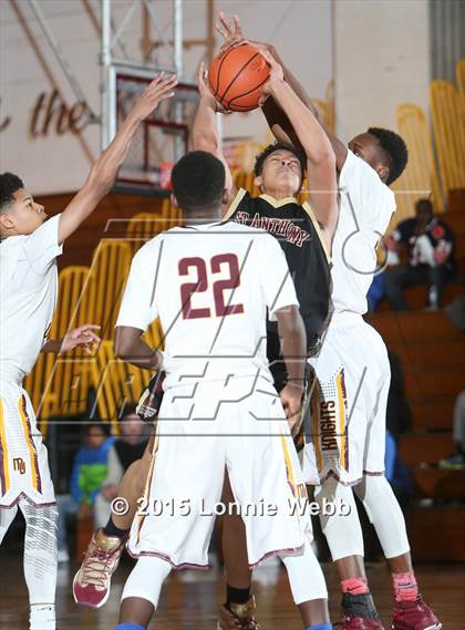 Thumbnail 3 in St. Anthony vs Mt. Vernon (Mt. Vernon Tournament) photogallery.