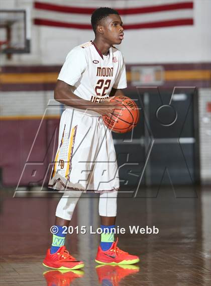 Thumbnail 2 in St. Anthony vs Mt. Vernon (Mt. Vernon Tournament) photogallery.