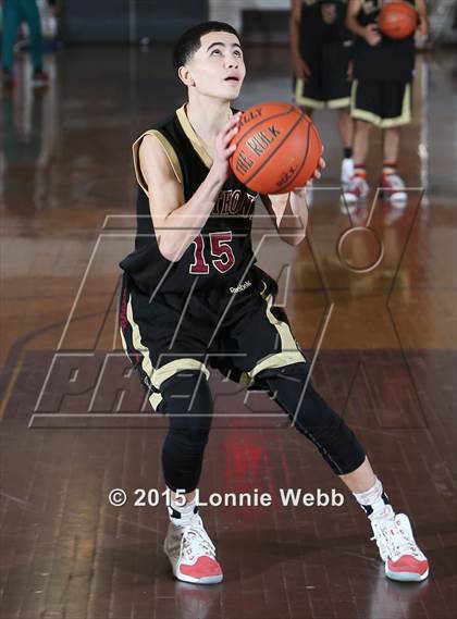 Thumbnail 3 in St. Anthony vs Mt. Vernon (Mt. Vernon Tournament) photogallery.
