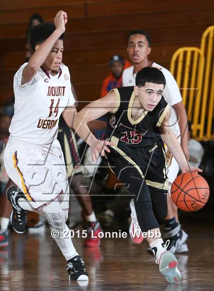 Thumbnail 3 in St. Anthony vs Mt. Vernon (Mt. Vernon Tournament) photogallery.