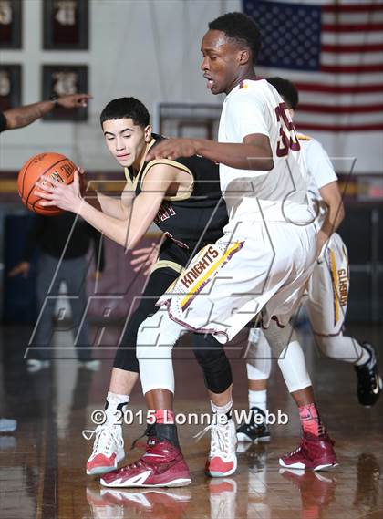 Thumbnail 3 in St. Anthony vs Mt. Vernon (Mt. Vernon Tournament) photogallery.