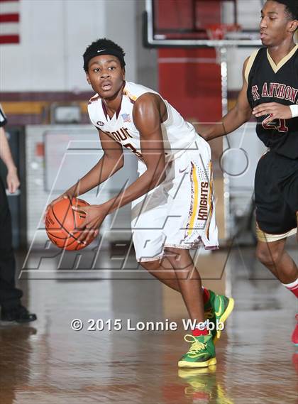 Thumbnail 2 in St. Anthony vs Mt. Vernon (Mt. Vernon Tournament) photogallery.