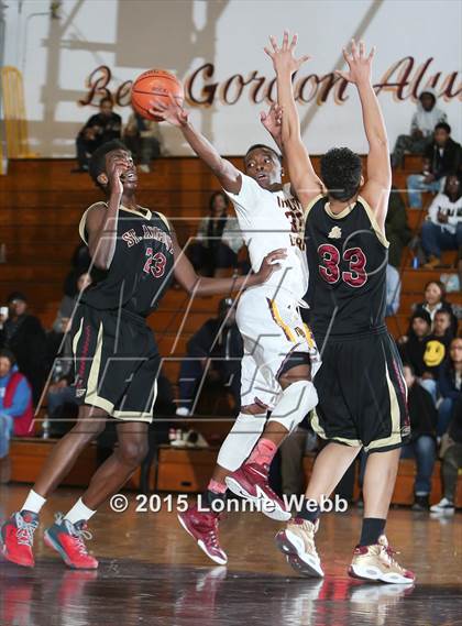 Thumbnail 2 in St. Anthony vs Mt. Vernon (Mt. Vernon Tournament) photogallery.