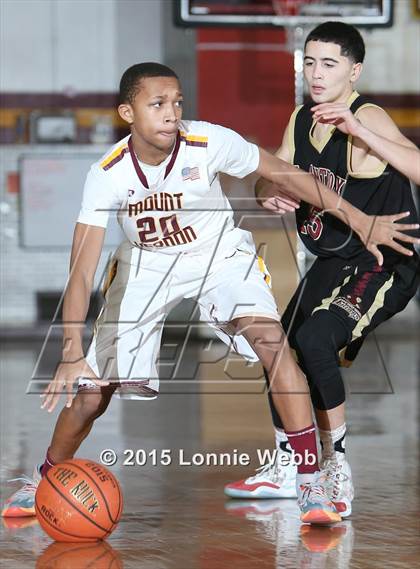 Thumbnail 3 in St. Anthony vs Mt. Vernon (Mt. Vernon Tournament) photogallery.