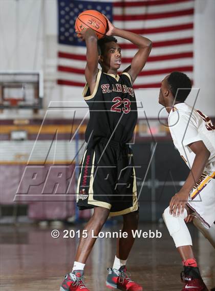 Thumbnail 3 in St. Anthony vs Mt. Vernon (Mt. Vernon Tournament) photogallery.