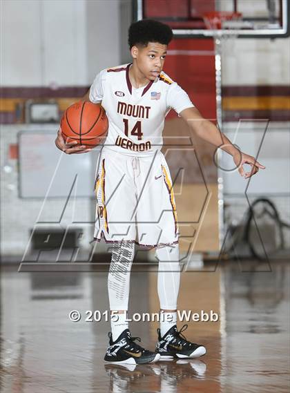 Thumbnail 2 in St. Anthony vs Mt. Vernon (Mt. Vernon Tournament) photogallery.