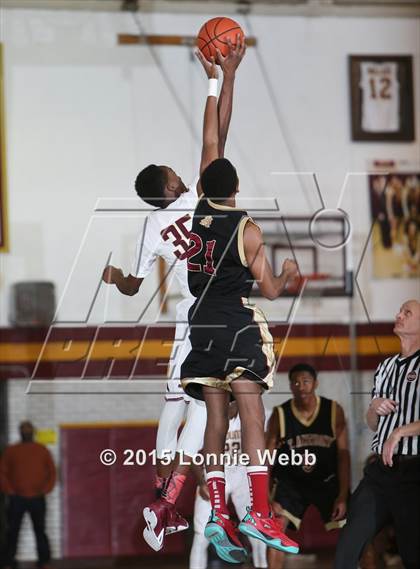 Thumbnail 1 in St. Anthony vs Mt. Vernon (Mt. Vernon Tournament) photogallery.
