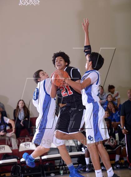 Thumbnail 2 in Cathedral City vs. Buckley (MaxPreps Holiday Classic) photogallery.