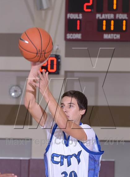 Thumbnail 1 in Cathedral City vs. Buckley (MaxPreps Holiday Classic) photogallery.