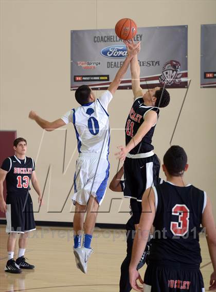Thumbnail 1 in Cathedral City vs. Buckley (MaxPreps Holiday Classic) photogallery.