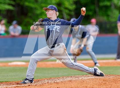 Thumbnail 3 in Pope @ Woodstock (GHSA 6A 2nd Round) - Game 1 photogallery.