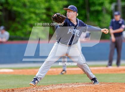 Thumbnail 3 in Pope @ Woodstock (GHSA 6A 2nd Round) - Game 1 photogallery.