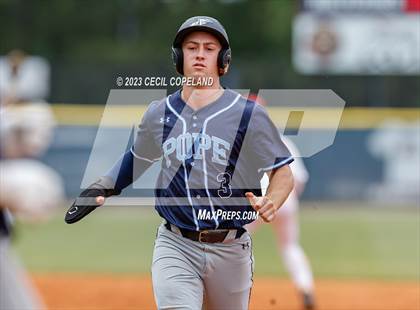 Thumbnail 1 in Pope @ Woodstock (GHSA 6A 2nd Round) - Game 1 photogallery.