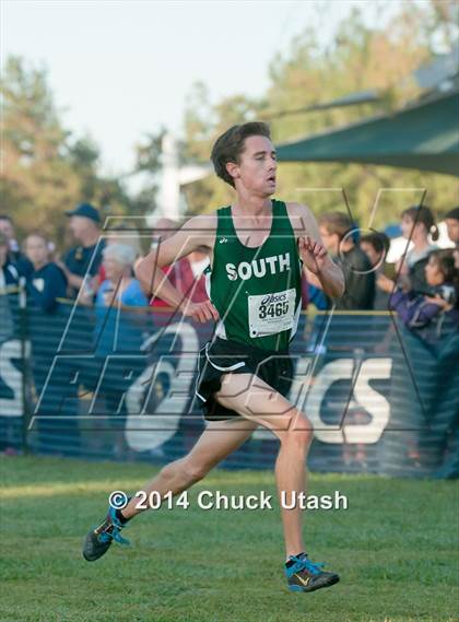 Thumbnail 3 in Clovis Invitational Division 2 5K Varsity Boys Race photogallery.