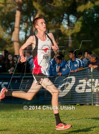 Thumbnail 3 in Clovis Invitational Division 2 5K Varsity Boys Race photogallery.