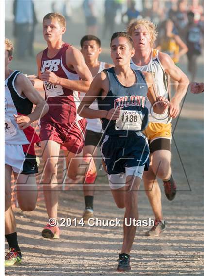 Thumbnail 3 in Clovis Invitational Division 2 5K Varsity Boys Race photogallery.