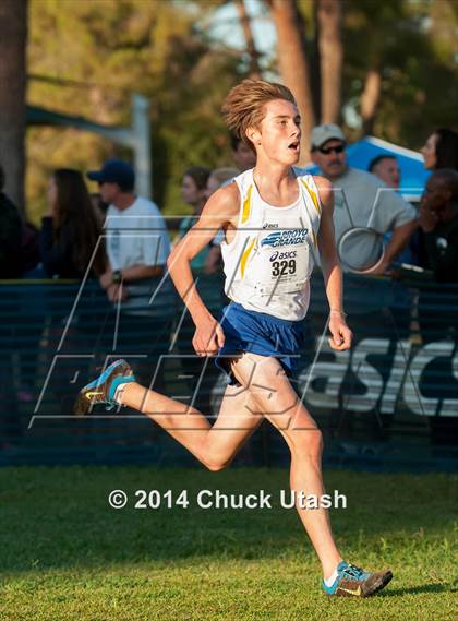 Thumbnail 3 in Clovis Invitational Division 2 5K Varsity Boys Race photogallery.