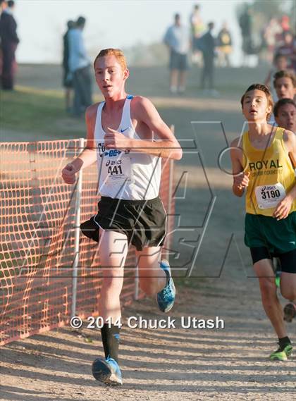 Thumbnail 3 in Clovis Invitational Division 2 5K Varsity Boys Race photogallery.
